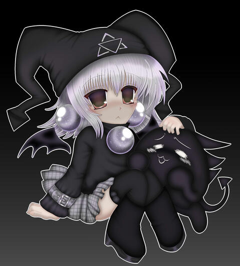 Digital Witch - Acrylic Keychain - 2023