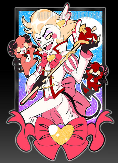 Magical Girl Inspired Lucifer - Enamel Pin - 2024