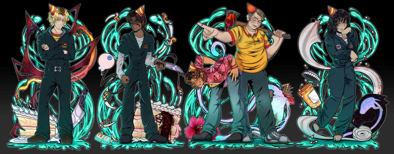 Tulpar Crew - Acrylic Standees - 2024